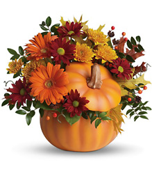 Teleflora's Country Pumpkin from Parkway Florist in Pittsburgh PA